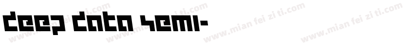 deep data semi字体转换